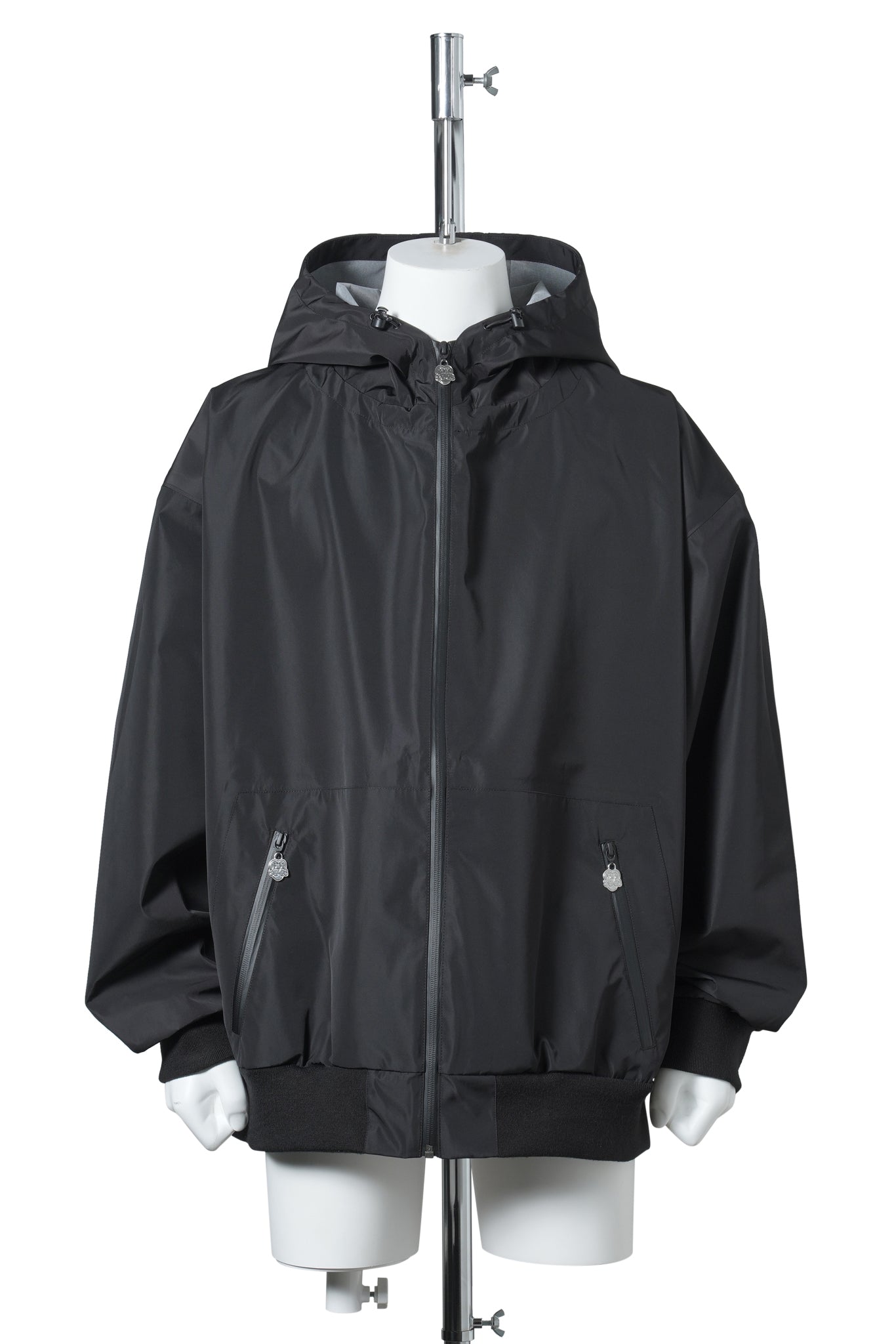 REFLECTIVE FINESSE PUP PERFORMANCE RAIN JACKET / BLACK