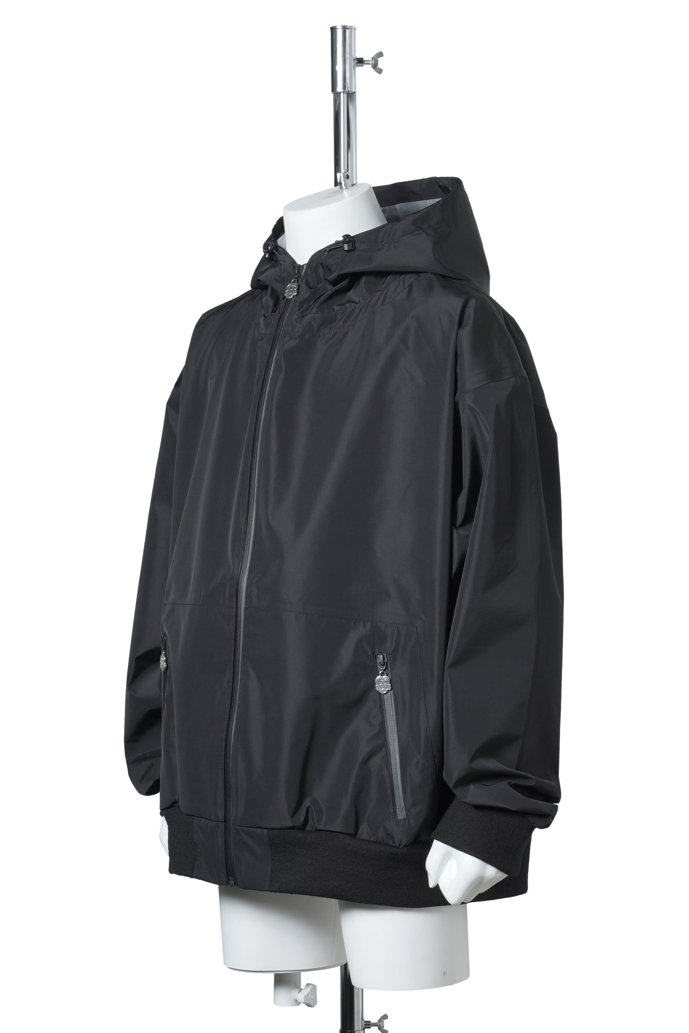 REFLECTIVE FINESSE PUP PERFORMANCE RAIN JACKET / BLACK