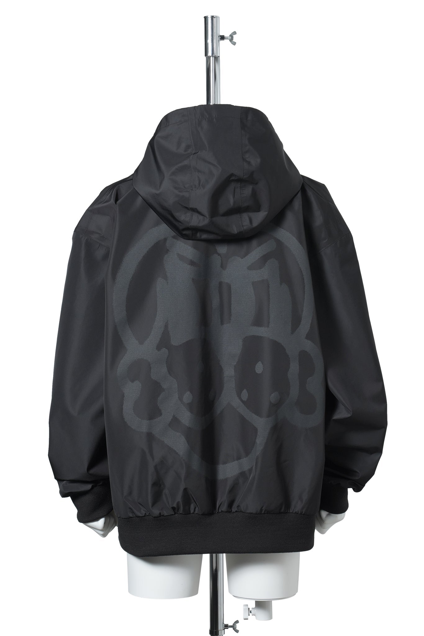 REFLECTIVE FINESSE PUP PERFORMANCE RAIN JACKET / BLACK