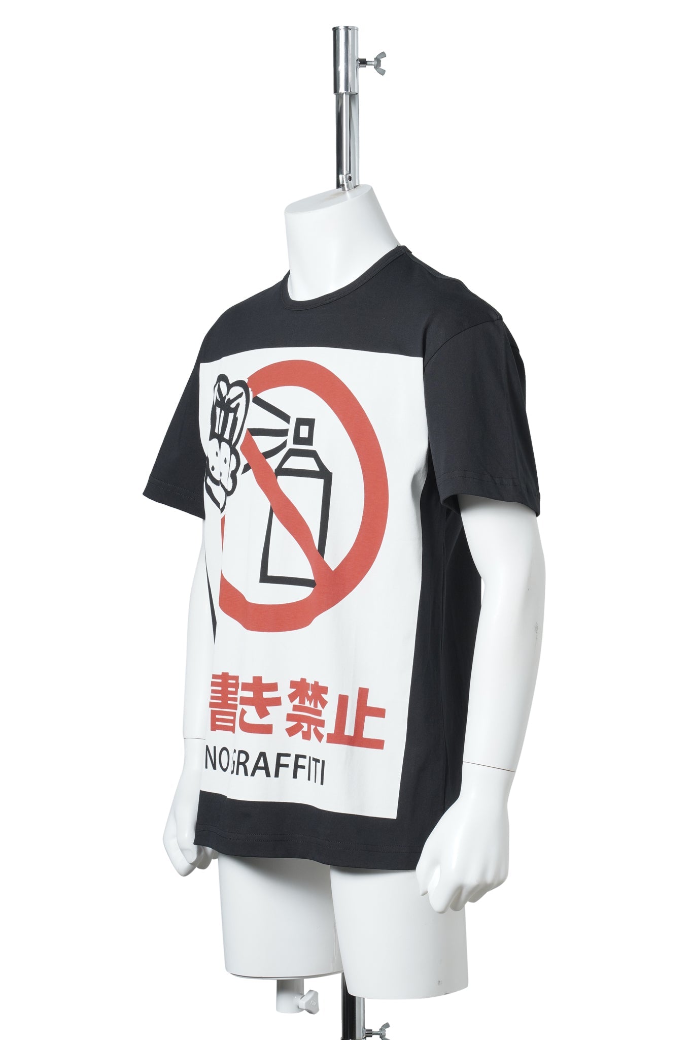 NO GRAFFITI TEE / BLACK