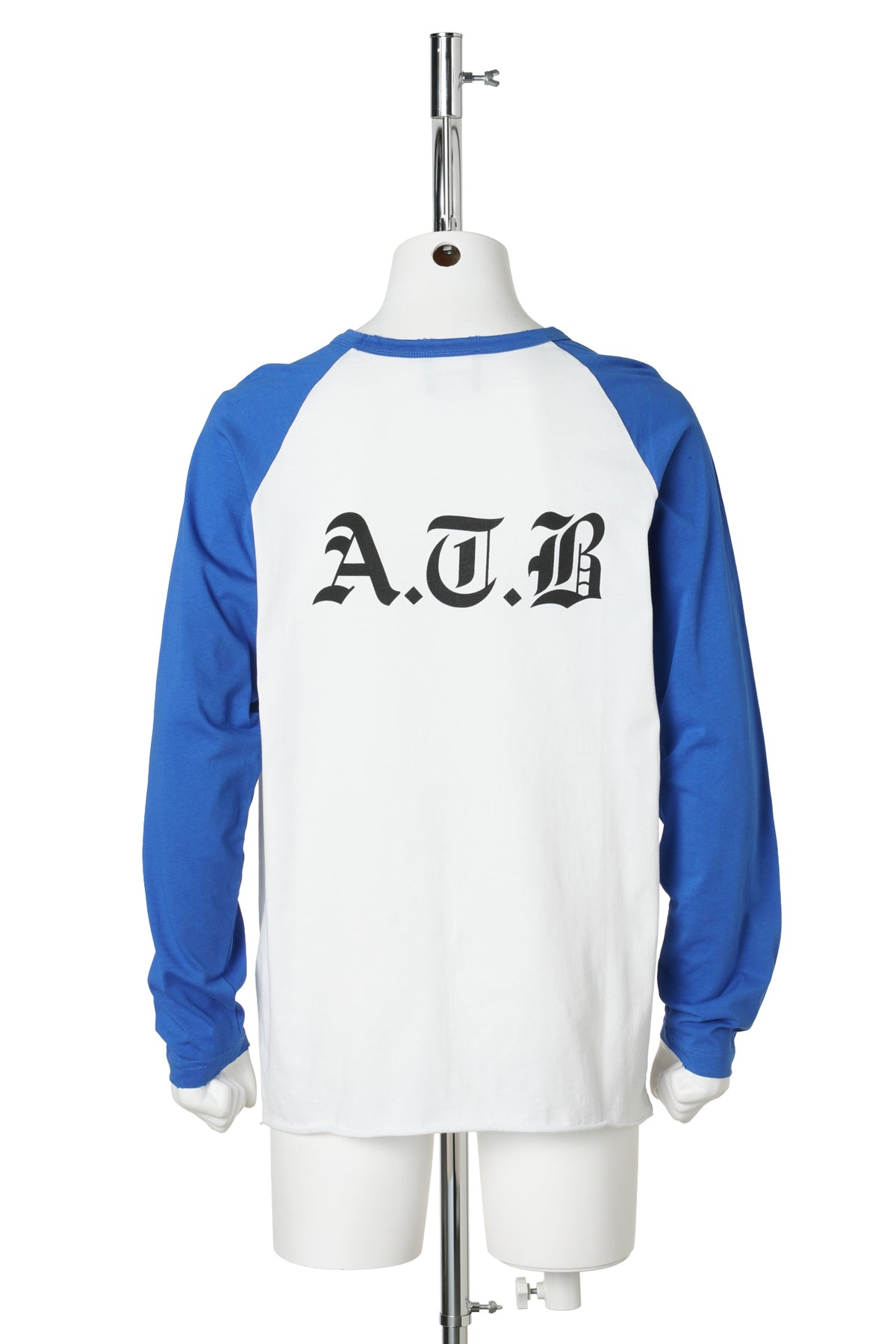 ATB RAGLAN LS / WHITE/BLUE
