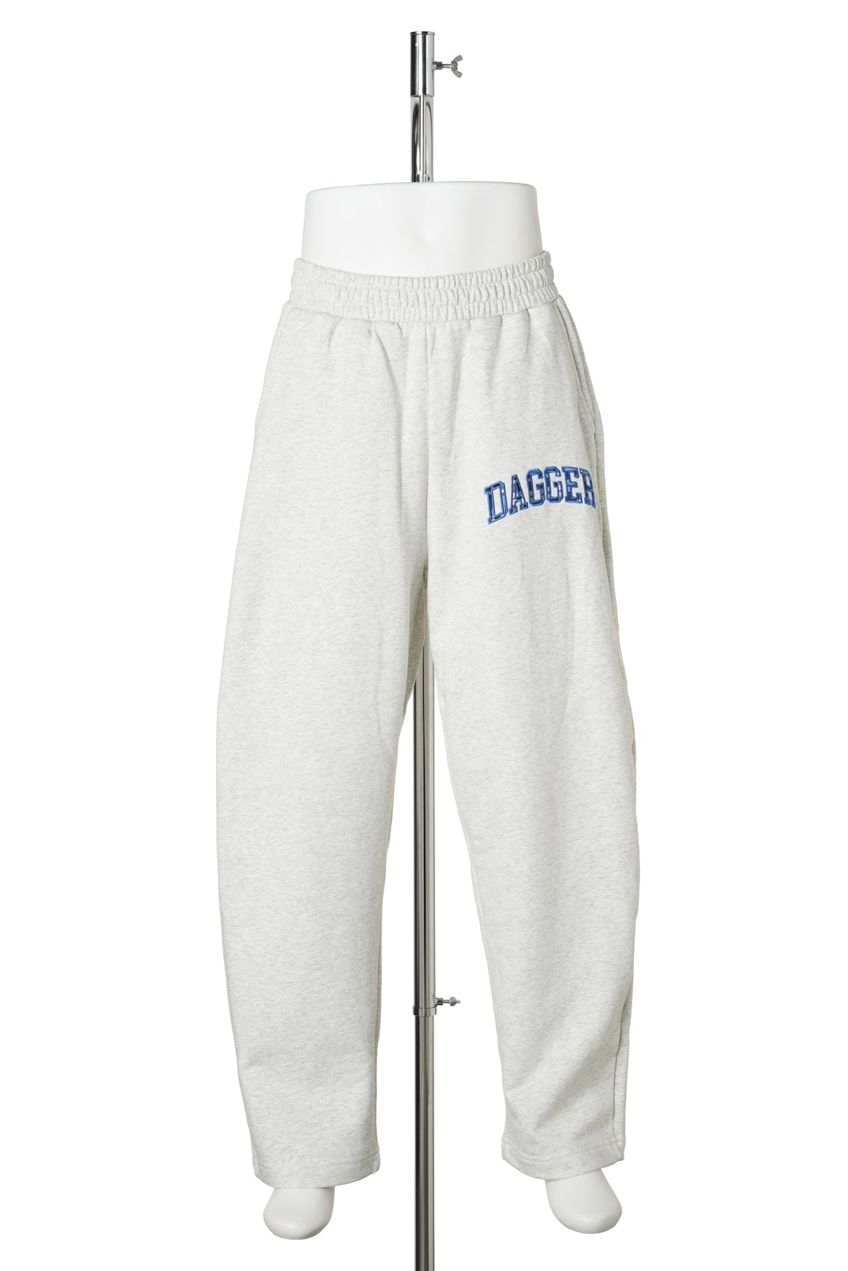 GREY DAGGER JOGGERS / HEATHER GREY/BLUE