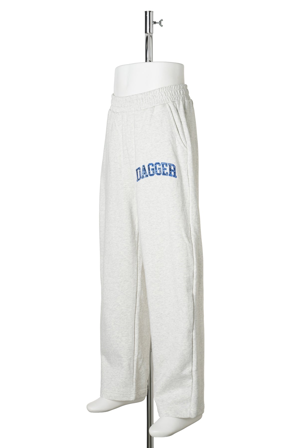 GREY DAGGER JOGGERS / HEATHER GREY/BLUE