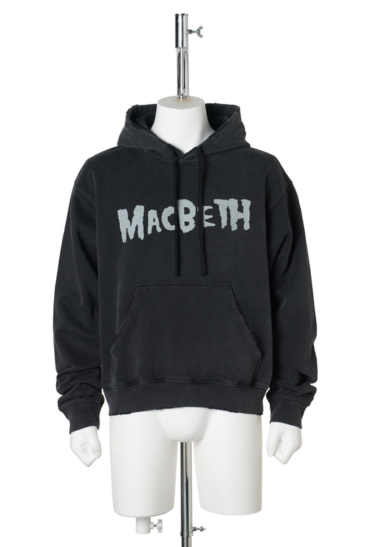 MACBETH HOOD (BLACK) / WASHED BLACK