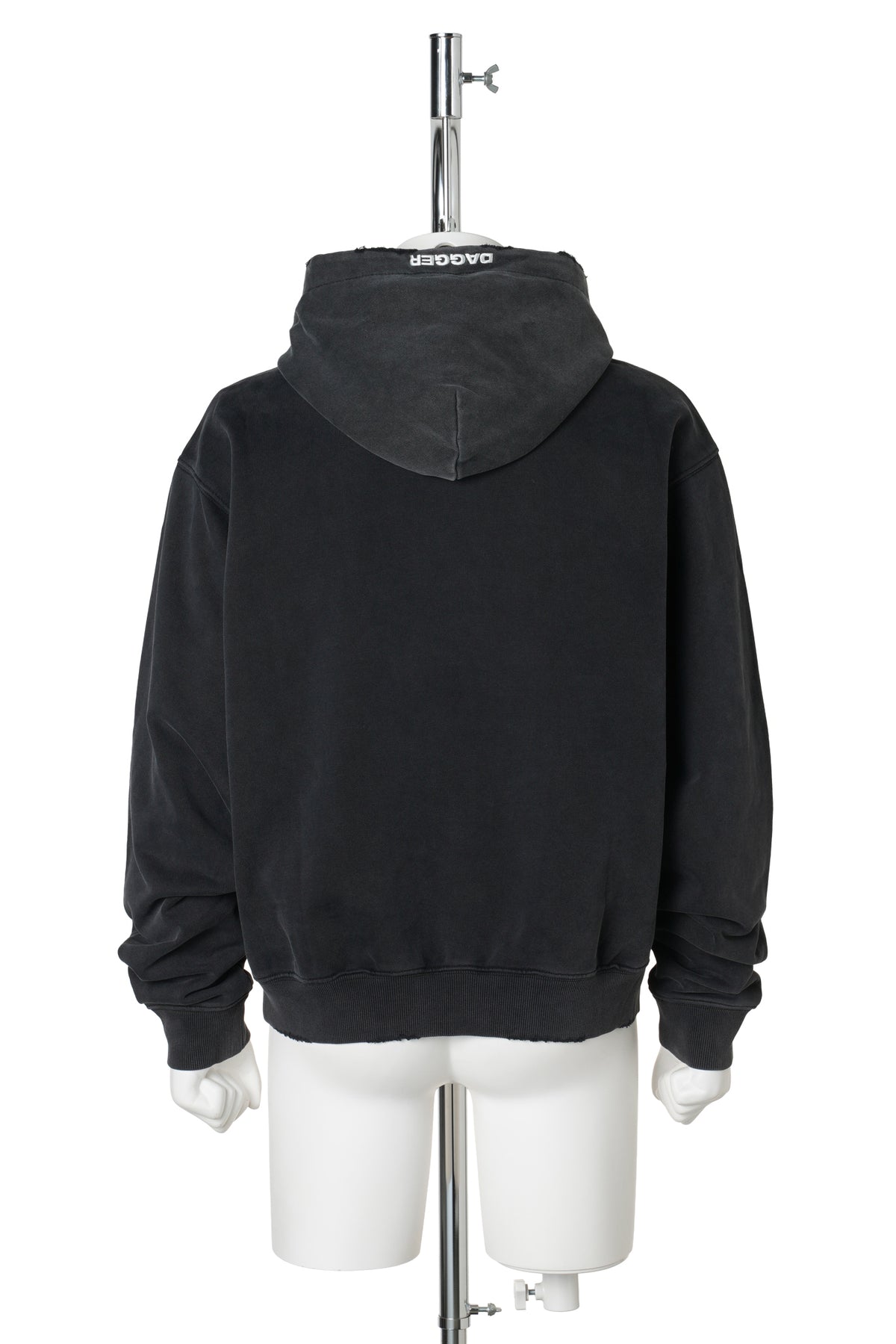 MACBETH HOOD (BLACK) / WASHED BLACK