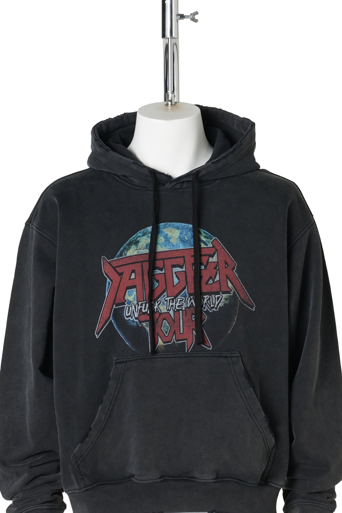 TOUR HOOD / WASHED BLACK
