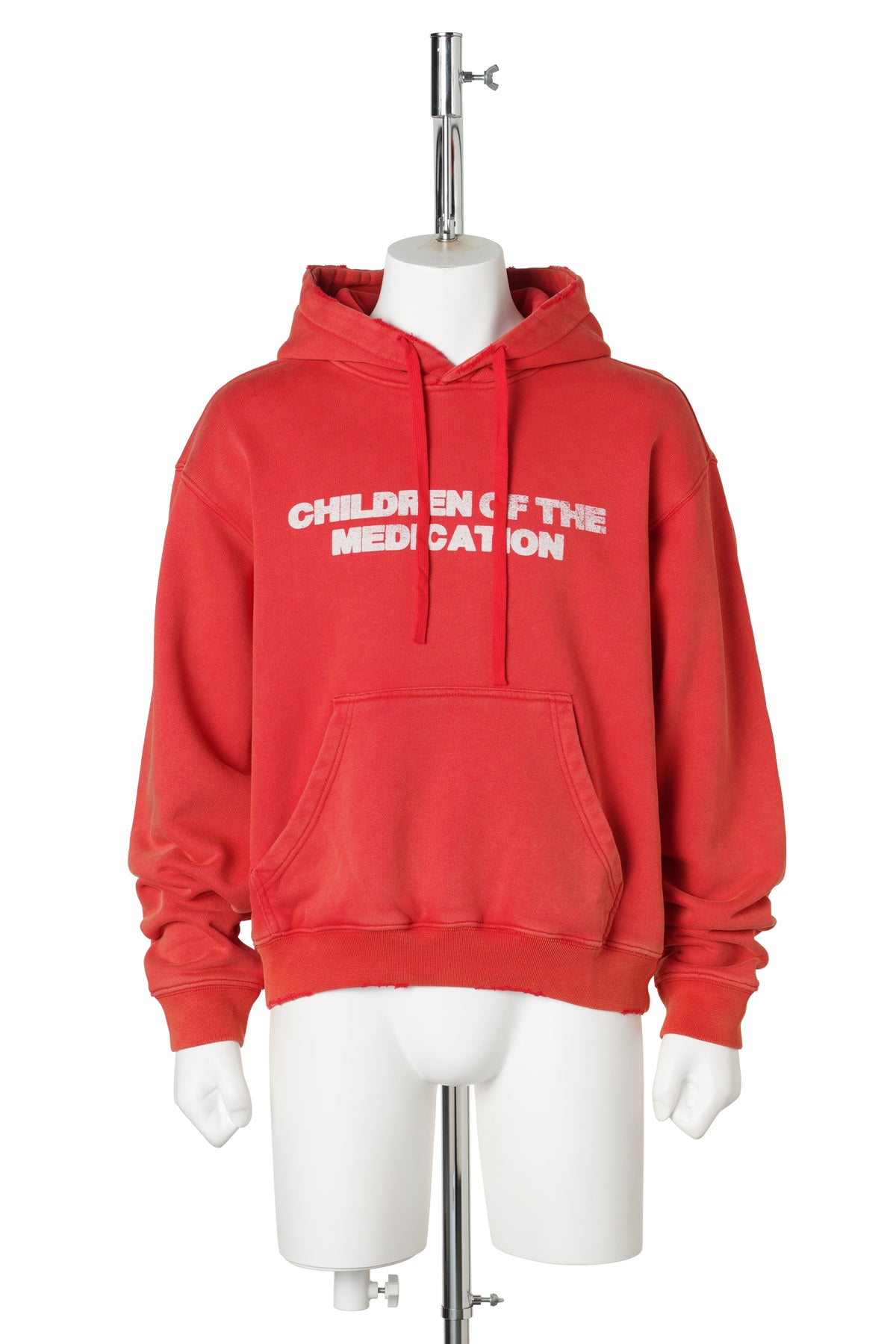 MEDS HOOD / WASHED RED