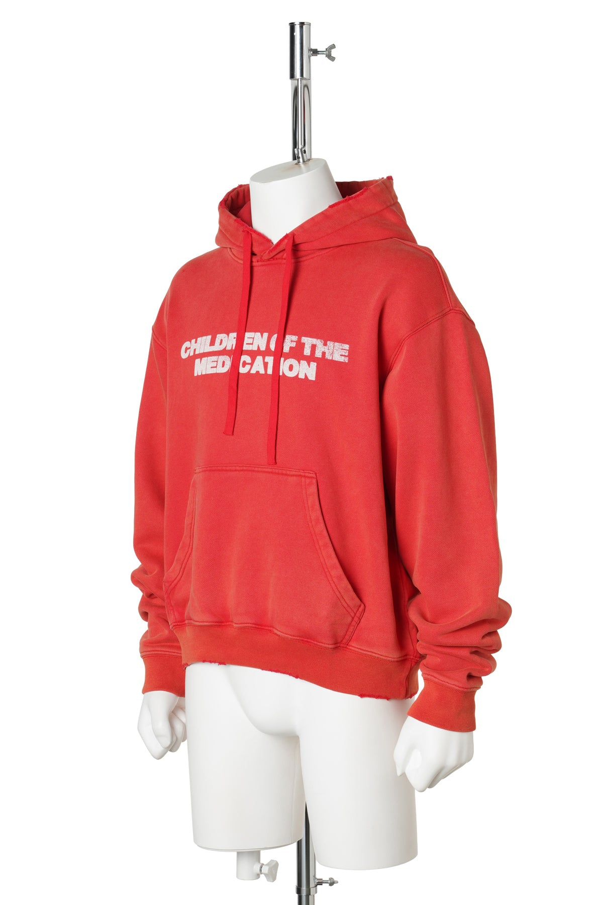 MEDS HOOD / WASHED RED