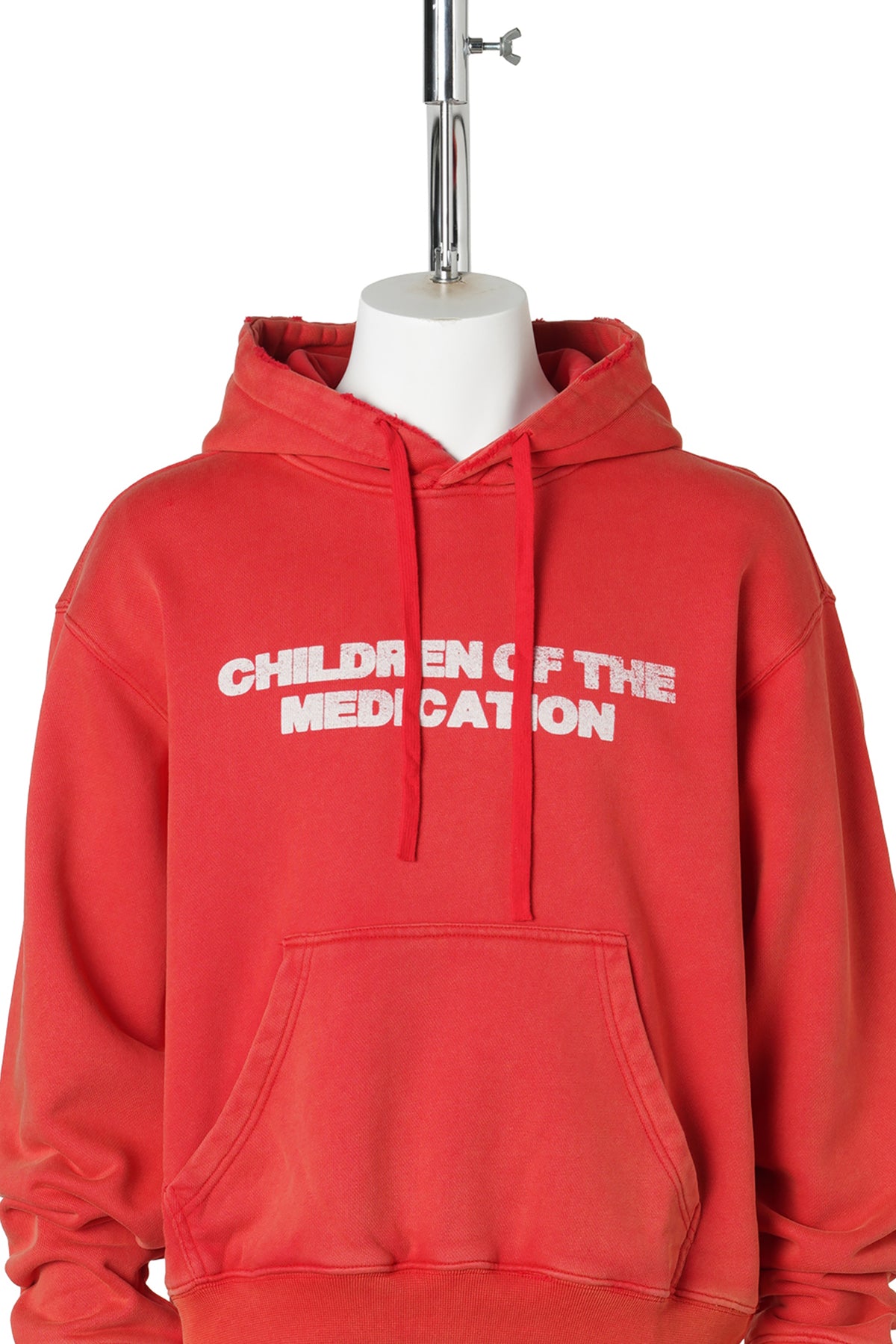 MEDS HOOD / WASHED RED