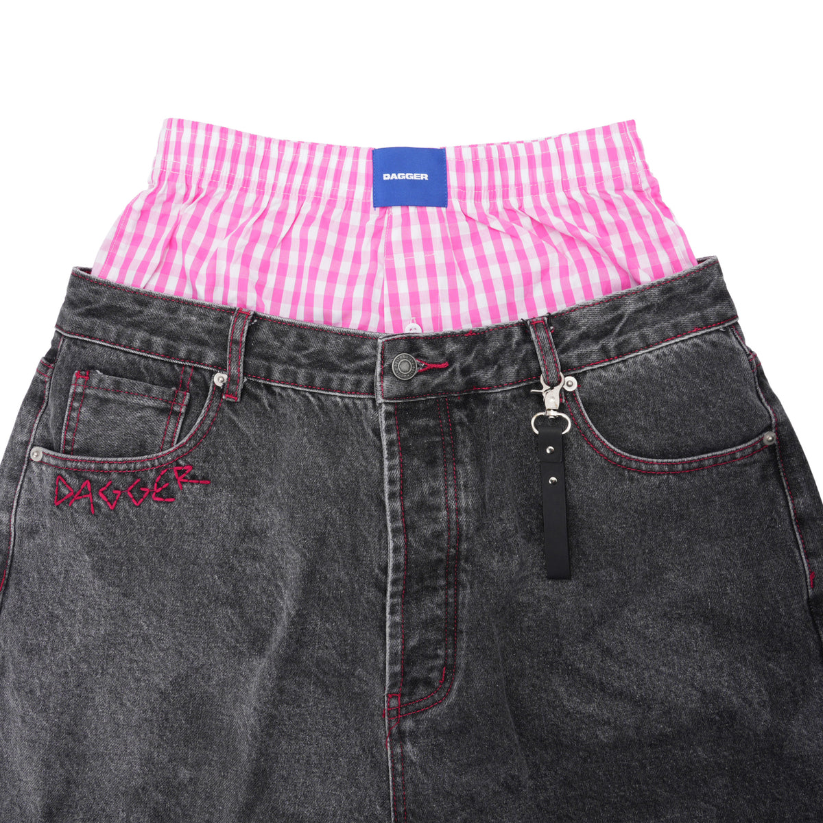 LOGO BOXER SHORT 3 PACK / BROWN/PINK/RED