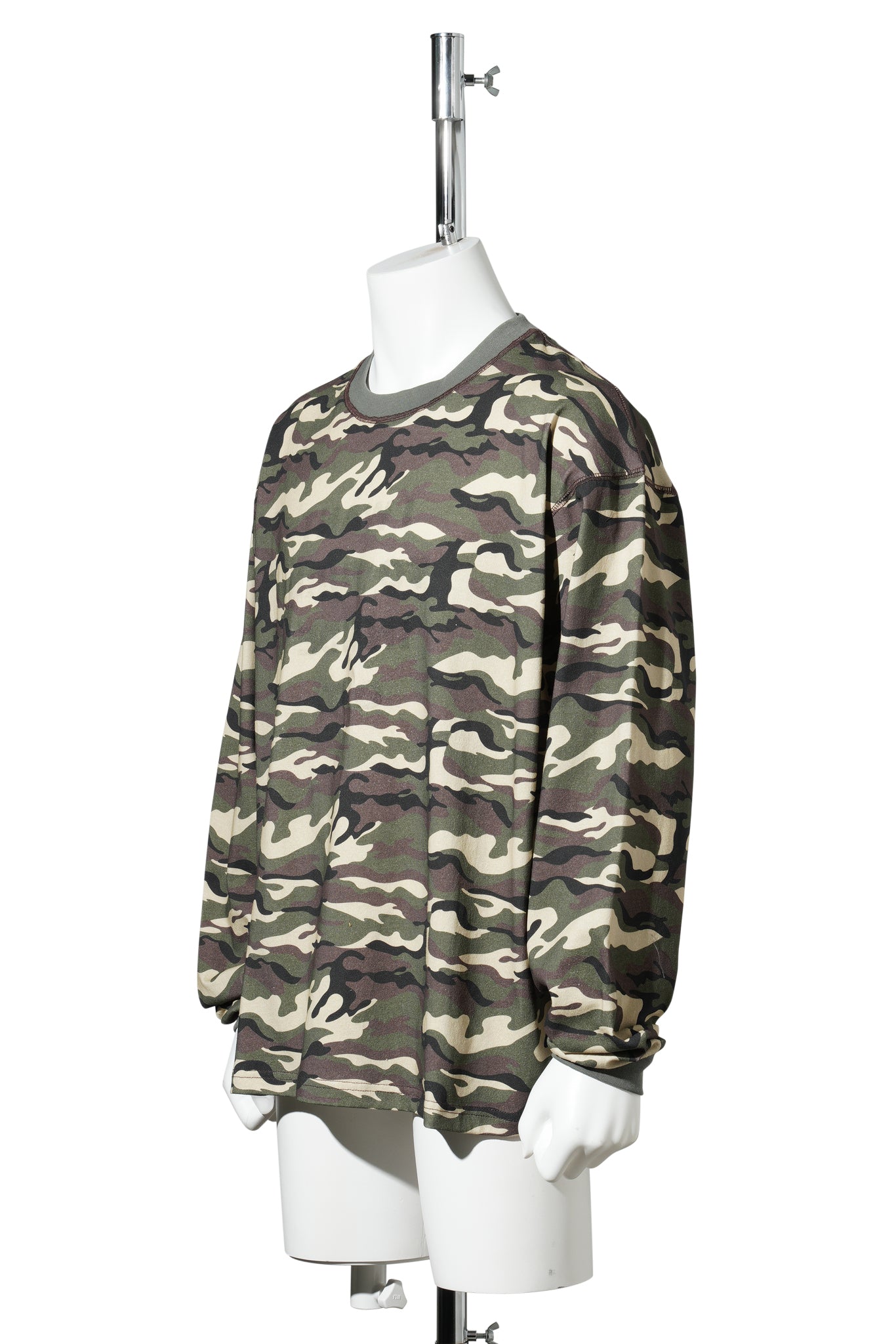 INSIDE OUT LS / WASHED CAMO