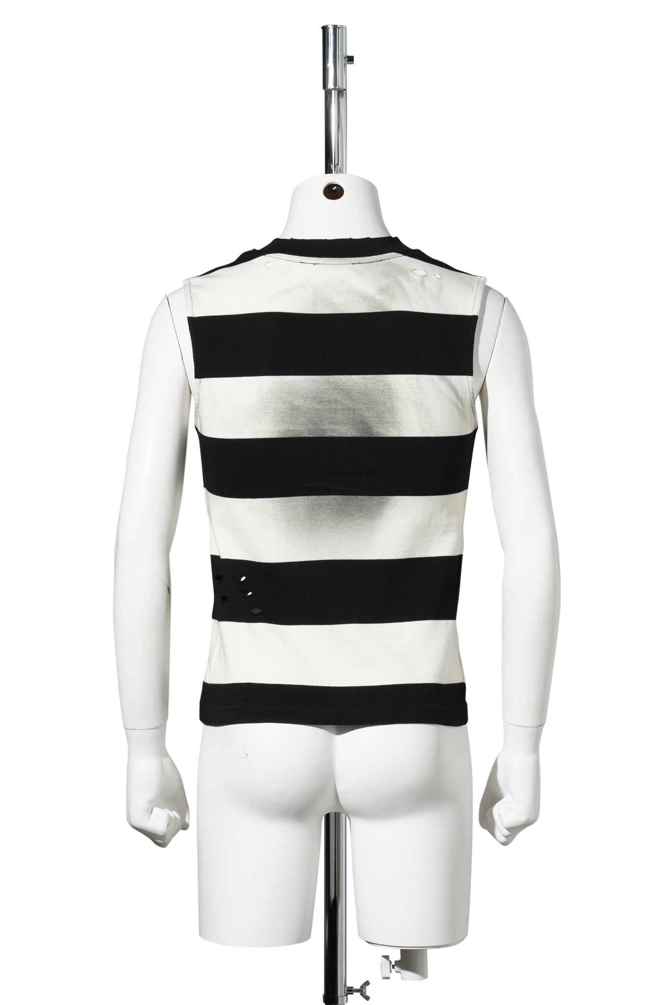 DEAN VEST / BLK & WHT