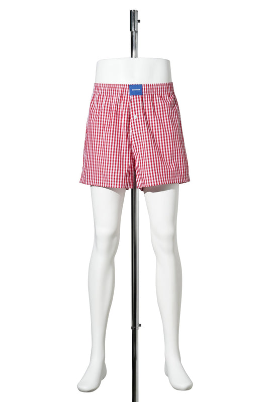 BOXER / RED GINGHAM