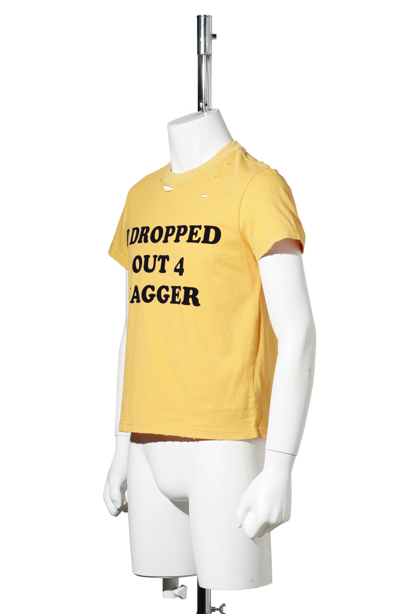 DROP OUT SHRUNK TS / VINTAGE YLW