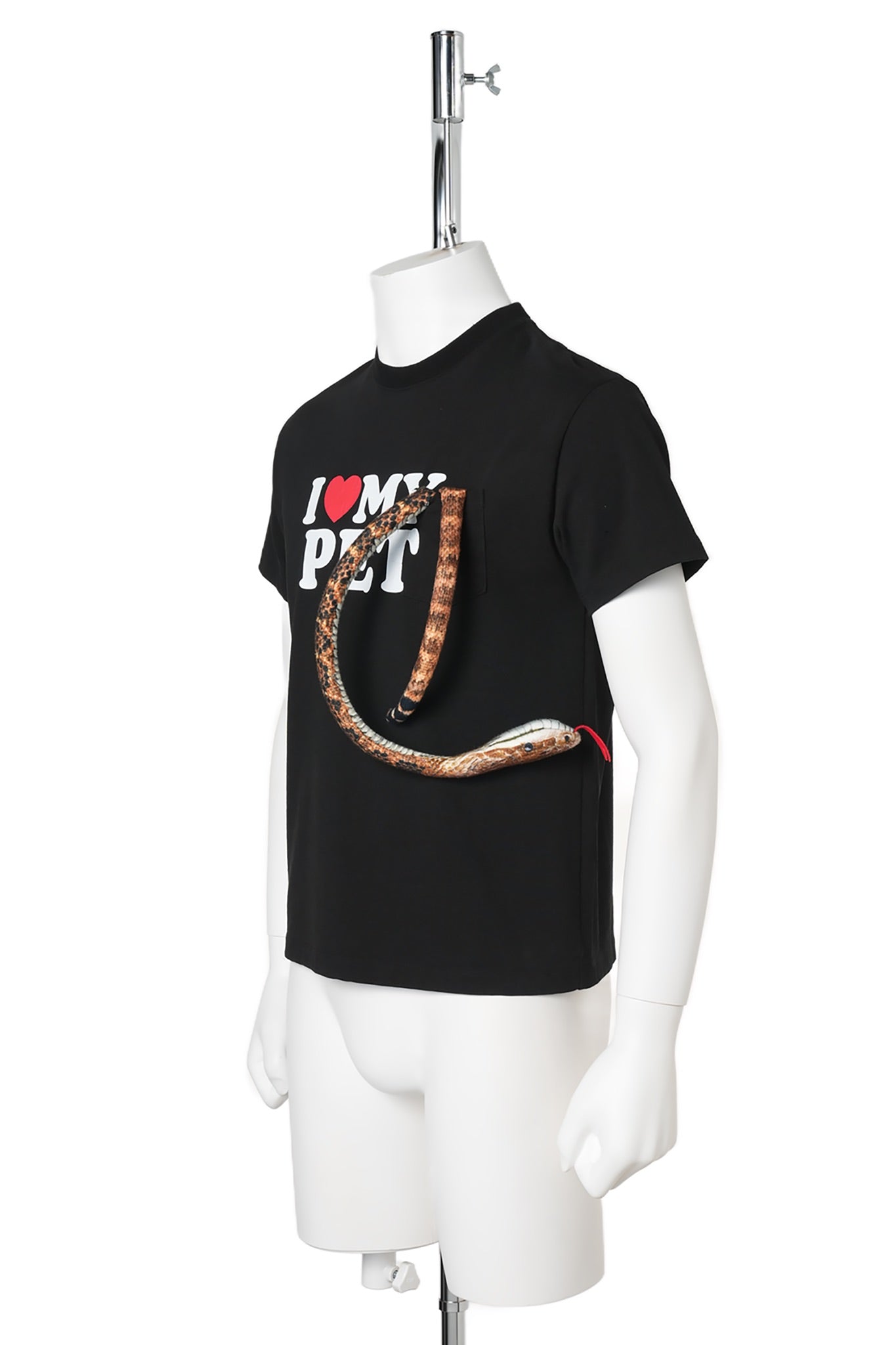 I LOVE MY PET T-SHIRT / BLACK