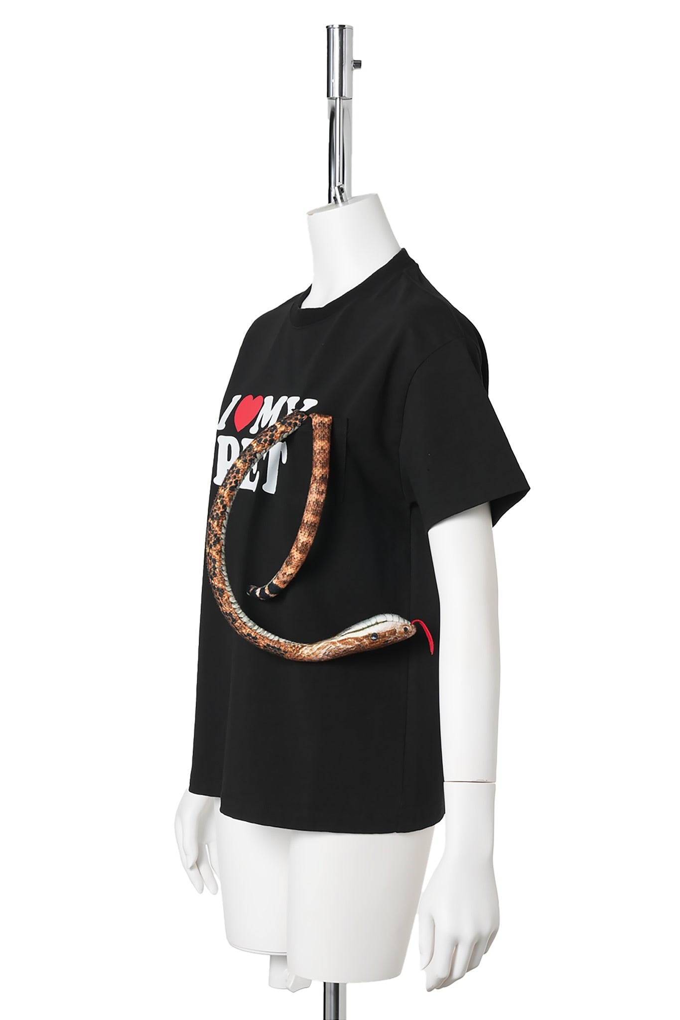 I LOVE MY PET T-SHIRT / BLACK