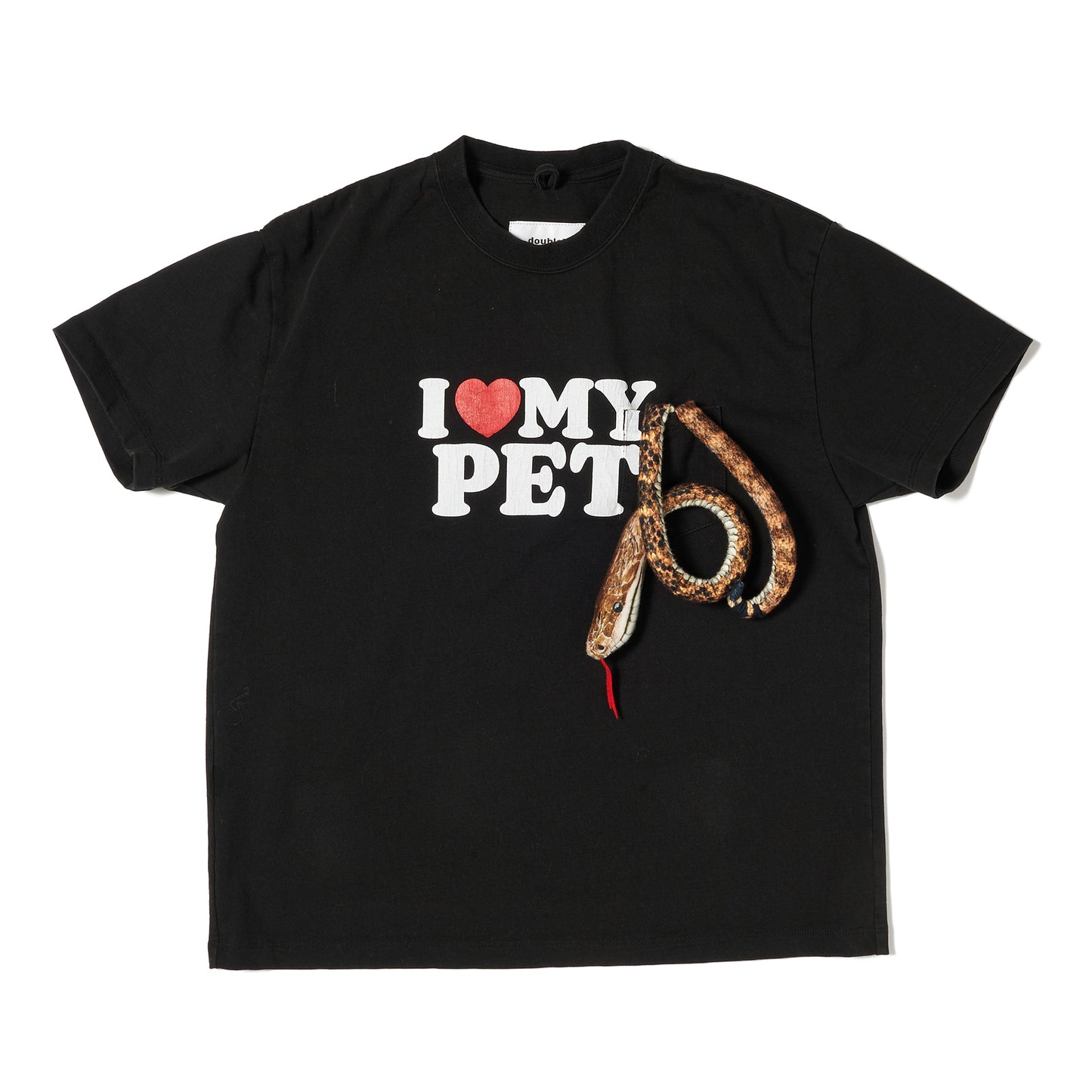 I LOVE MY PET T-SHIRT / BLACK