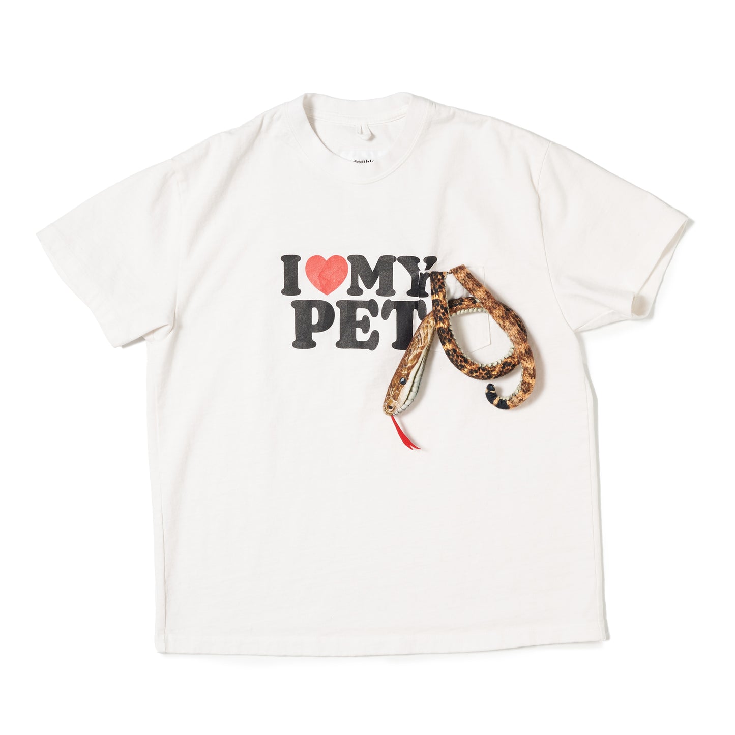 I LOVE MY PET T-SHIRT / WHITE