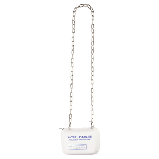 EGG PACK POUCH / WHITE