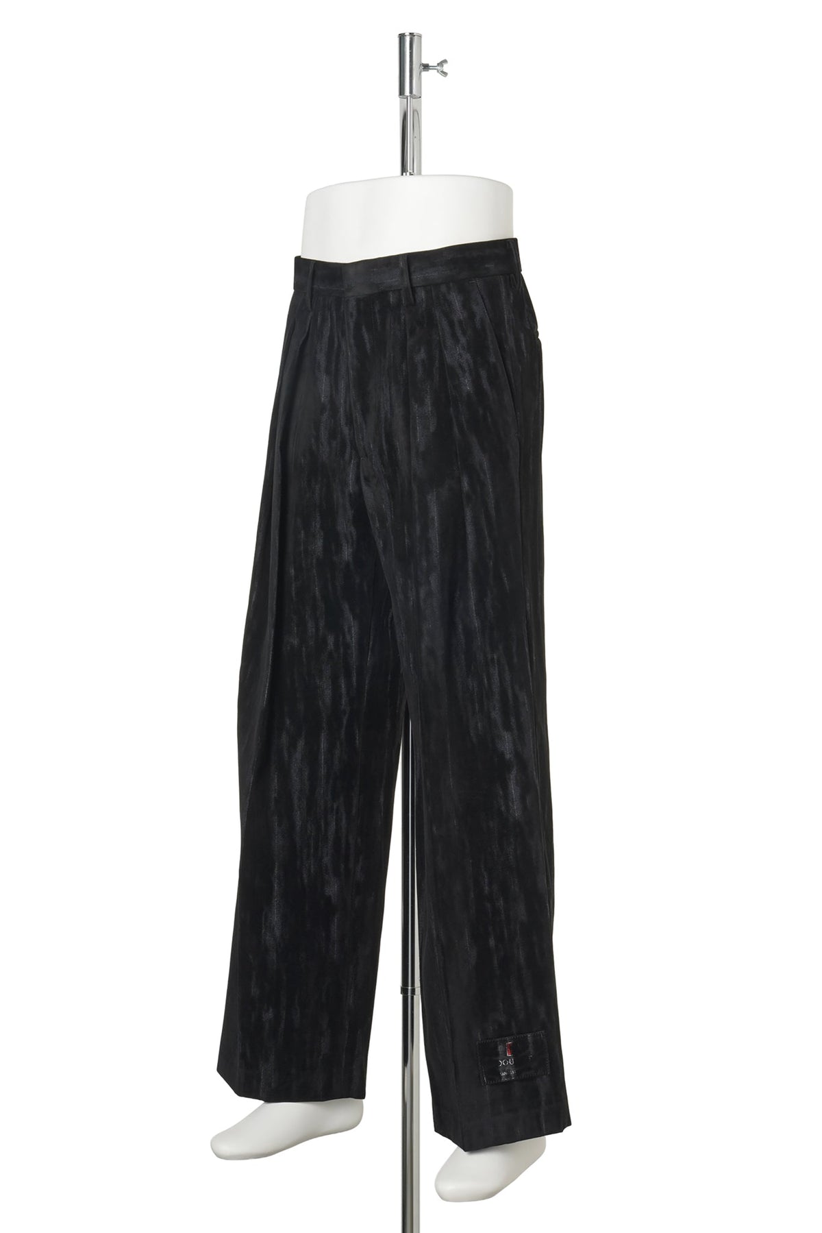 DUST FLOCKY TROUSERS / BLACK