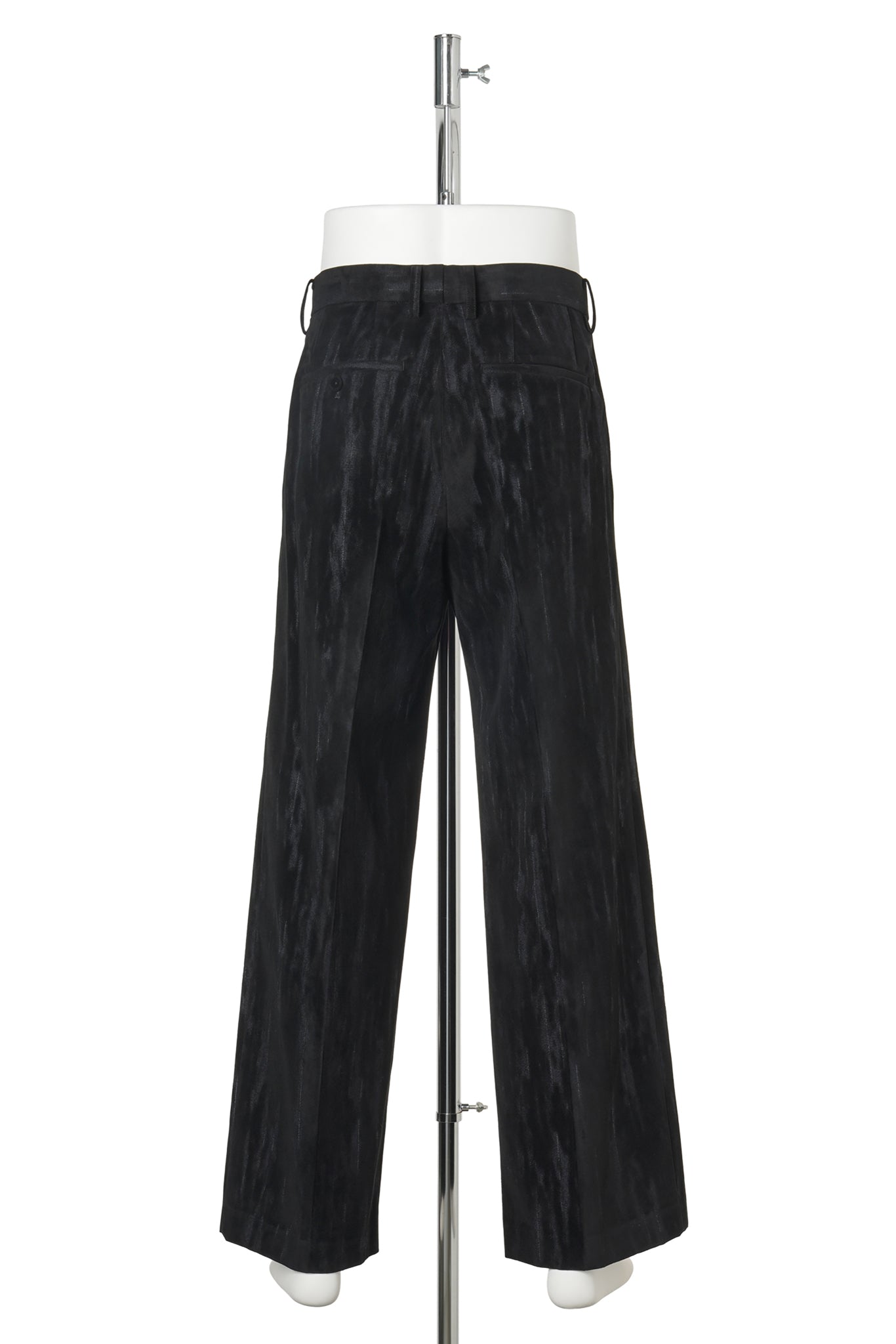 DUST FLOCKY TROUSERS / BLACK