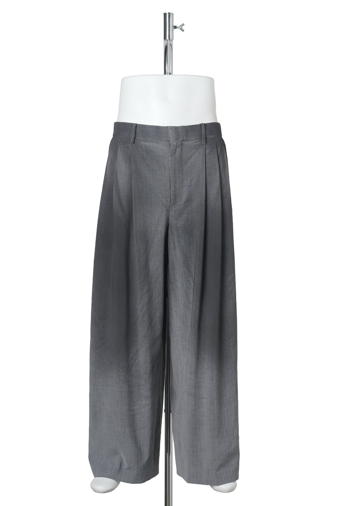 SMOG AIR STAINED TROUSERS / GREY