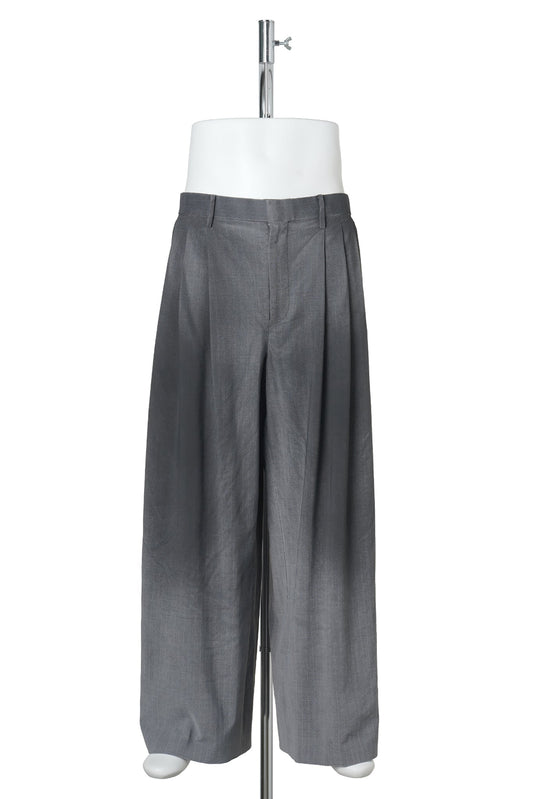 SMOG AIR STAINED TROUSERS / GREY