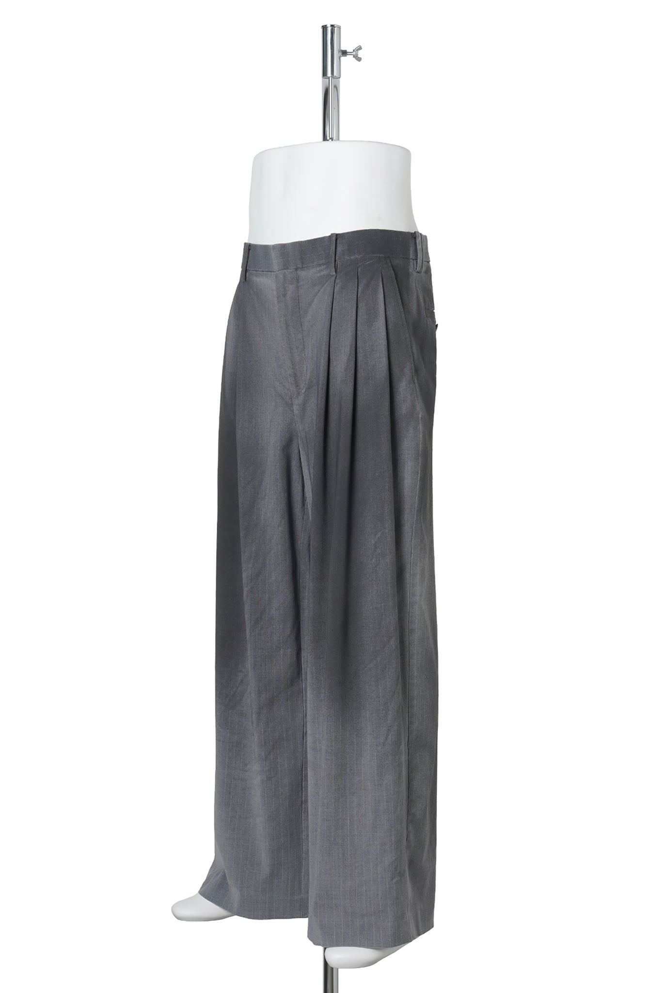 SMOG AIR STAINED TROUSERS / GREY