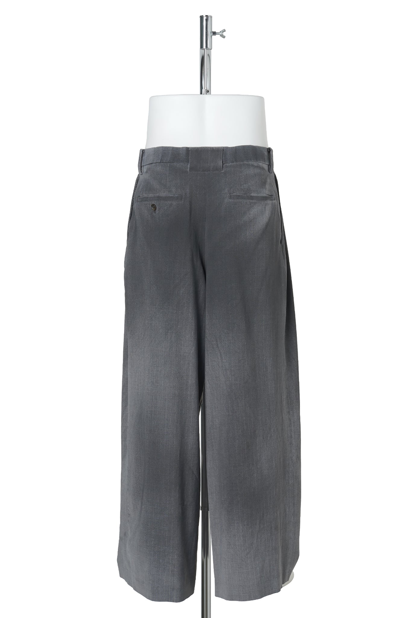 SMOG AIR STAINED TROUSERS / GREY