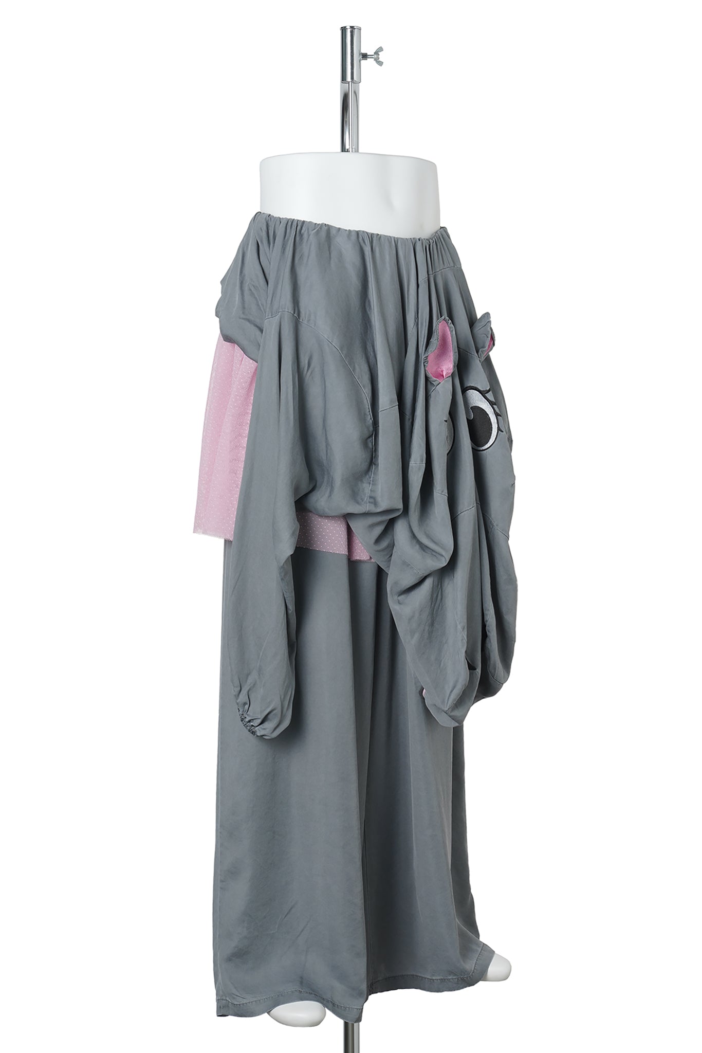 DEFLATED COSTUME PANTS / HIPPO(GREY)