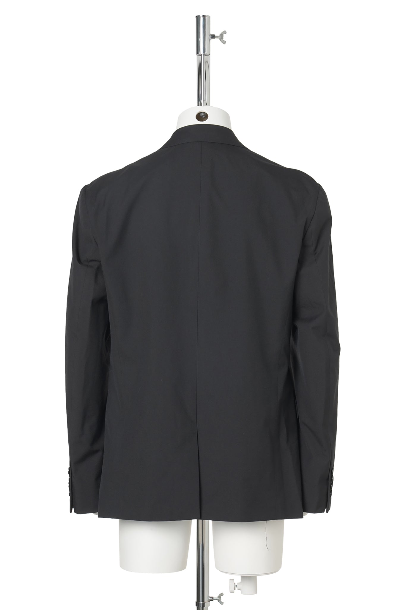 AIR YARN EMBROIDERY TAILORED JACKET / BLACK