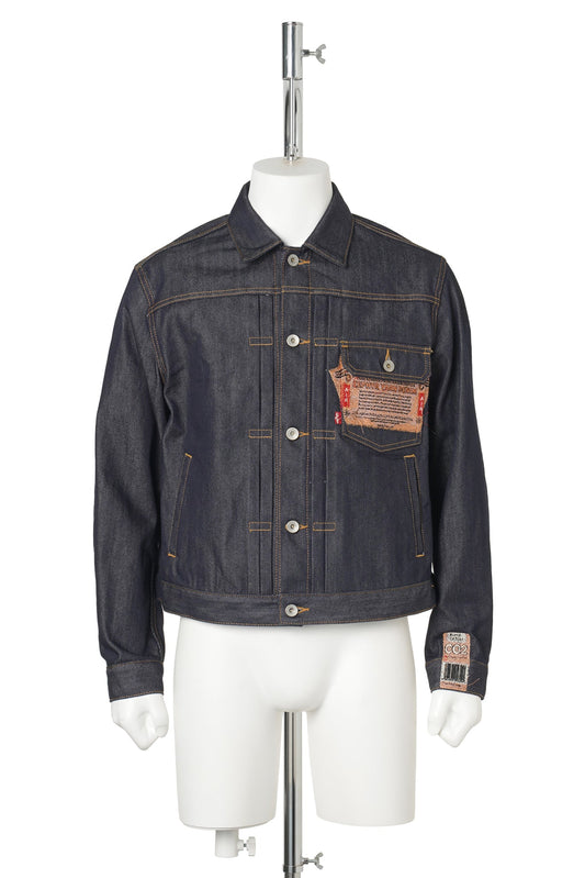 AIR YARN RAW DENIM JACKET / INDIGO