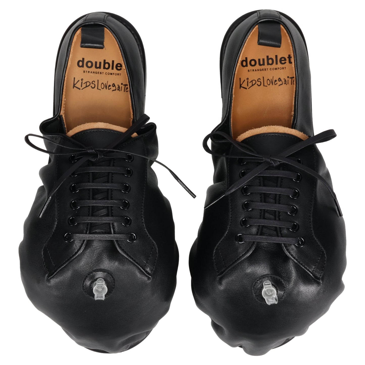 INFLATED DERBY SHOES / BLACK