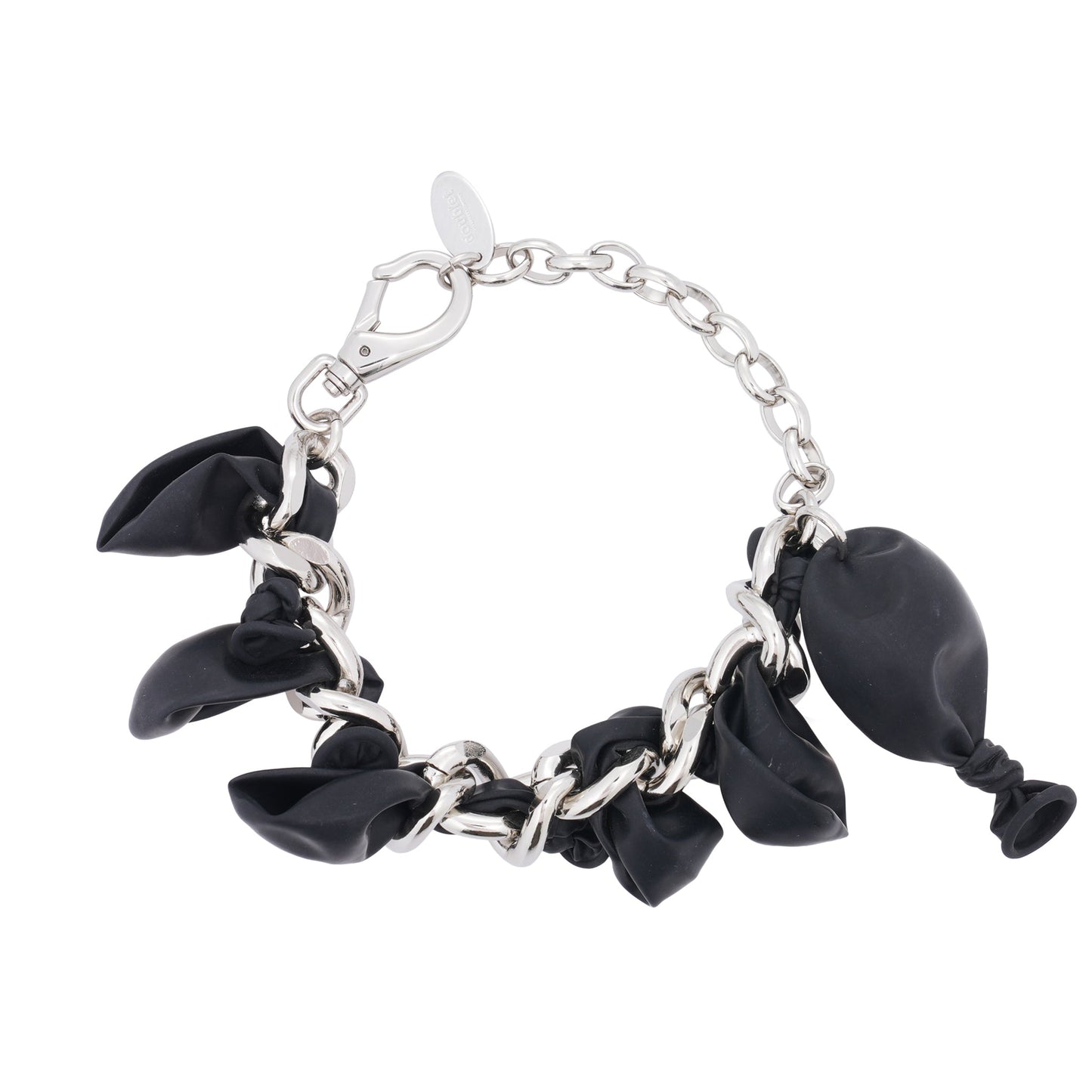 BALLOON CHAIN BRACELET / SILVER
