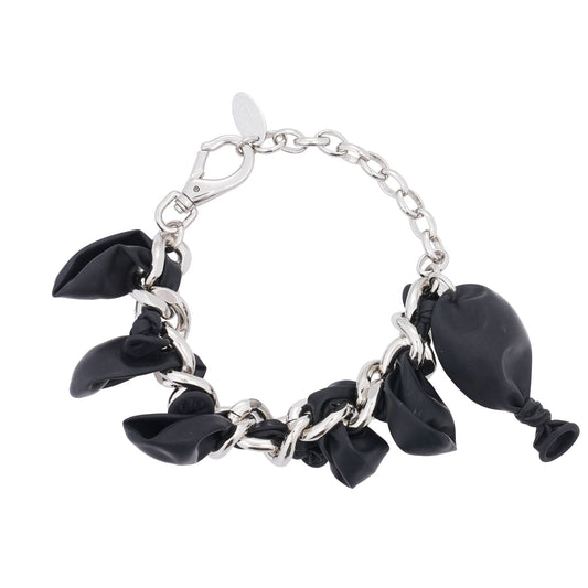 BALLOON CHAIN BRACELET / SILVER