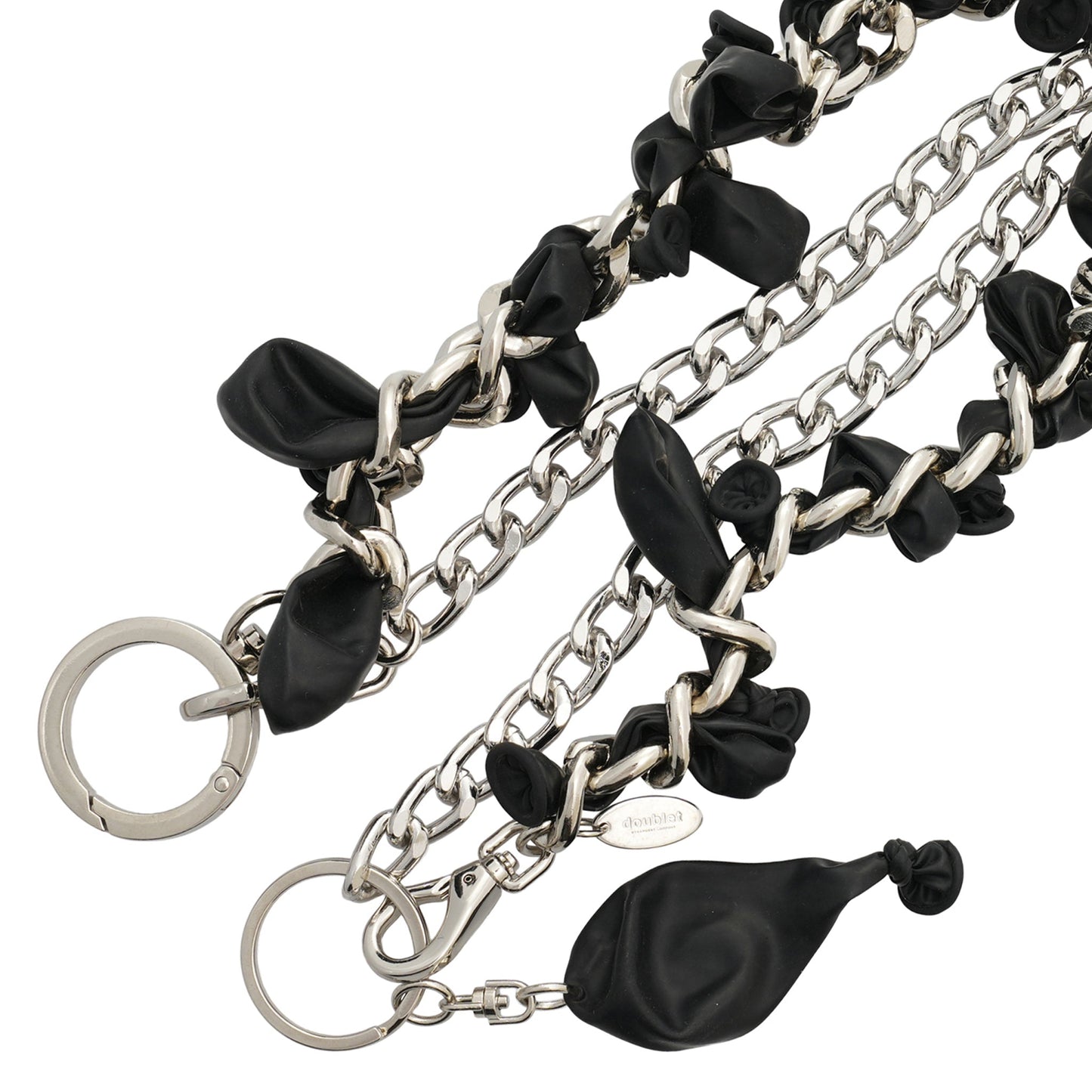 BALLOON KEY CHAIN / SILVER