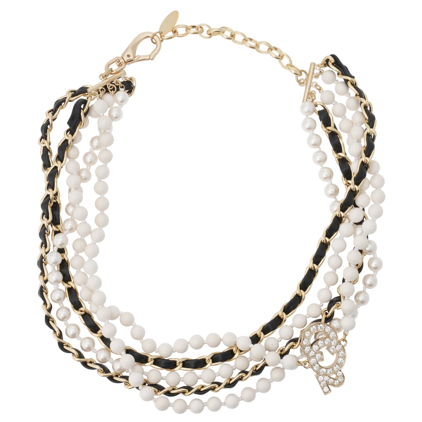 CO2 STARAND NECKLACE / GOLD
