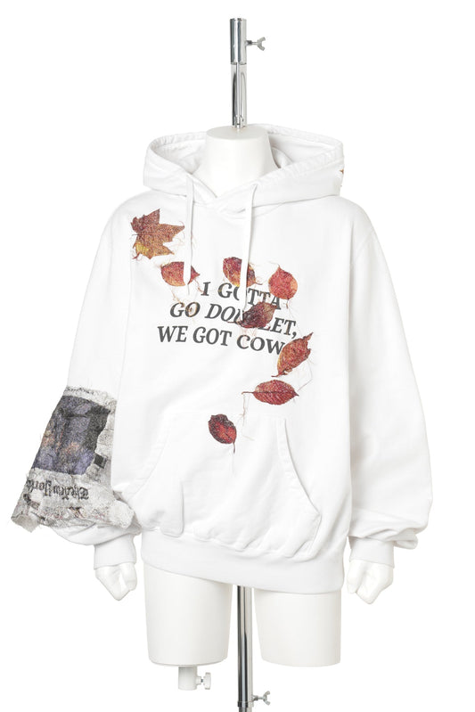 TWISTER HOODIE / WHITE