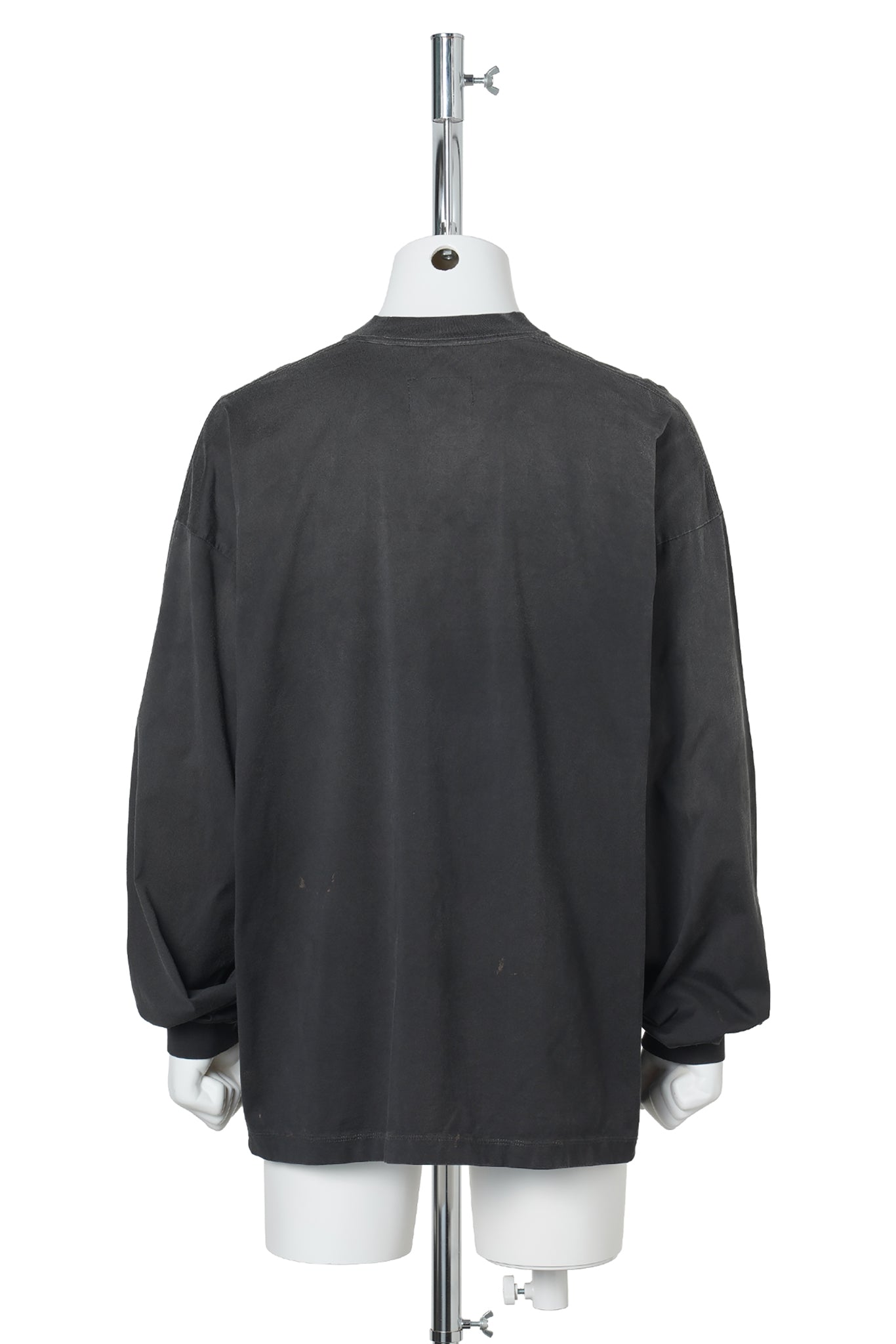 GAS MASK BEAR LONG SLEEVE T-SHIRT / BLACK