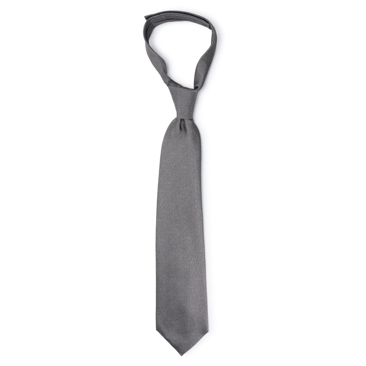 SHAPE MEMORY SHIJIRA TIE / GREY