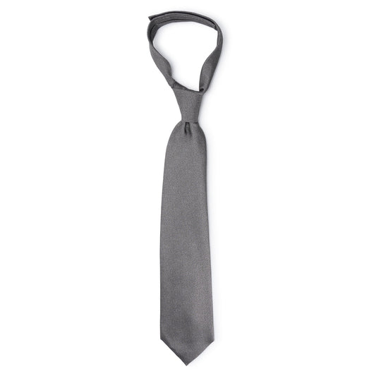 SHAPE MEMORY SHIJIRA TIE / GREY