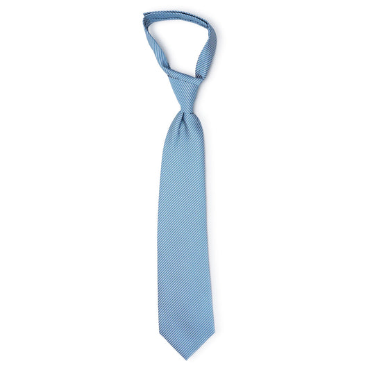 SHAPE MEMORY MICRO PATTERN TIE / BLUE