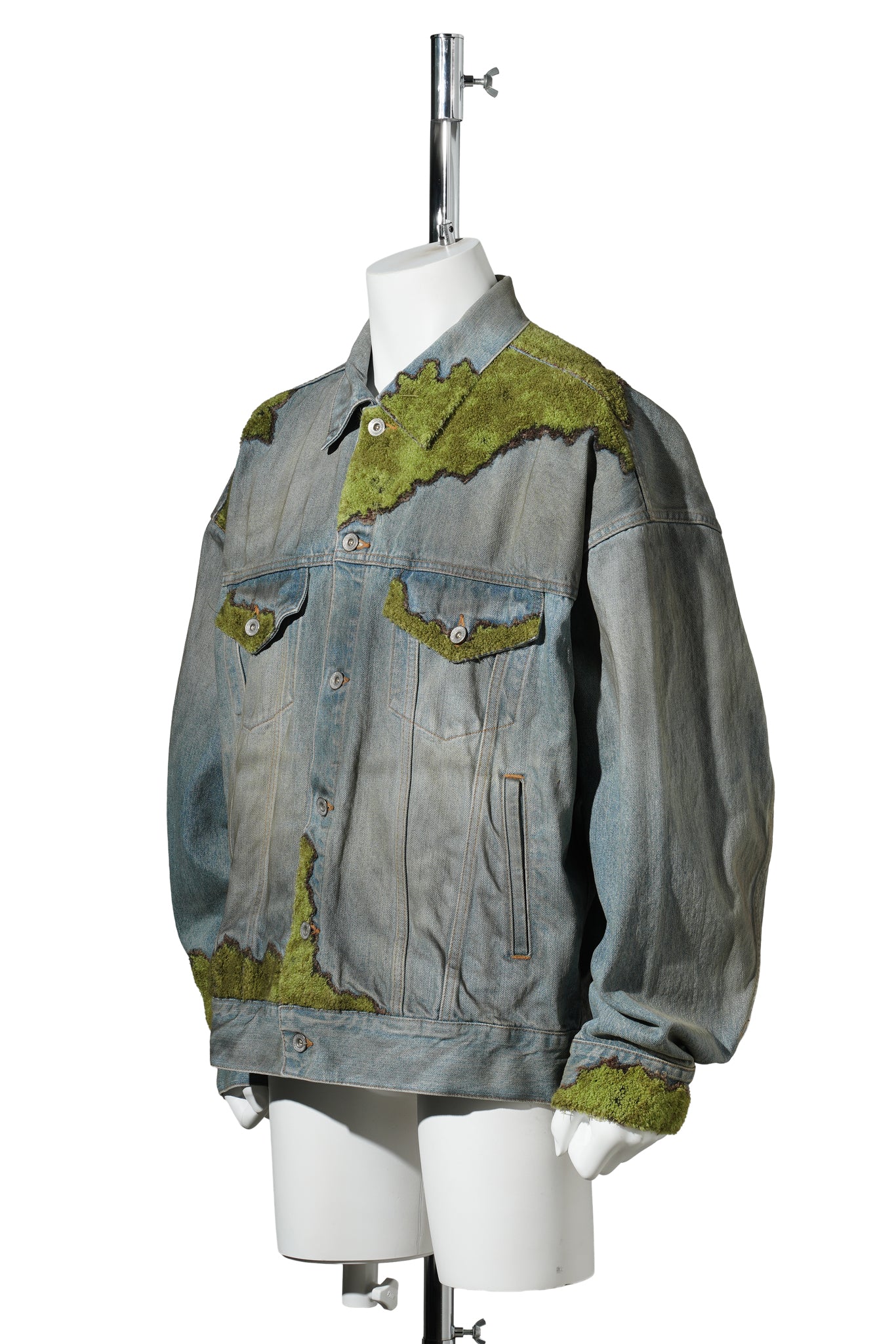 MOSS-GROWN DENIM JACKET / INDIGO