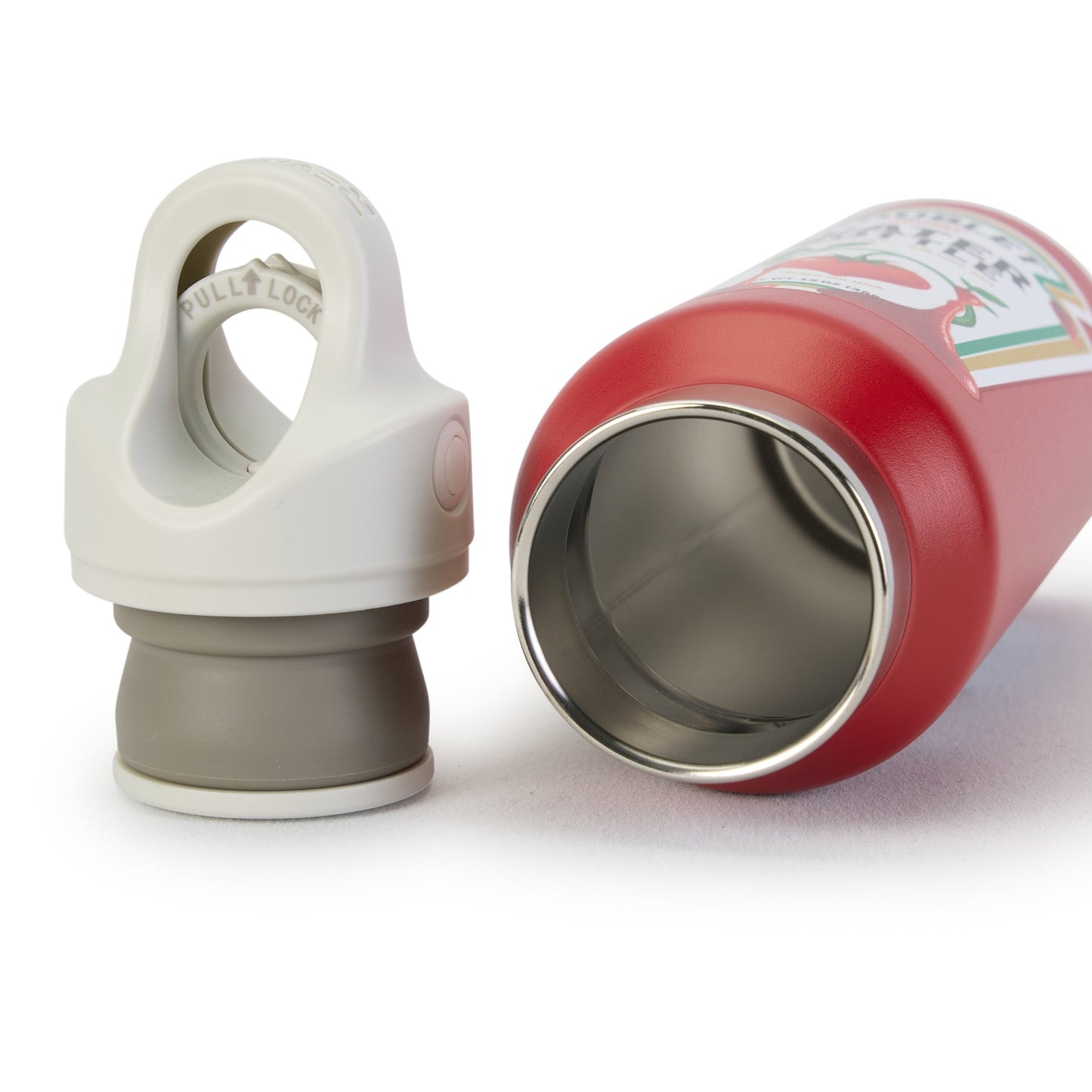 FRIDGE STYLE WATER BOTTLE/SMALL / KETCHUP