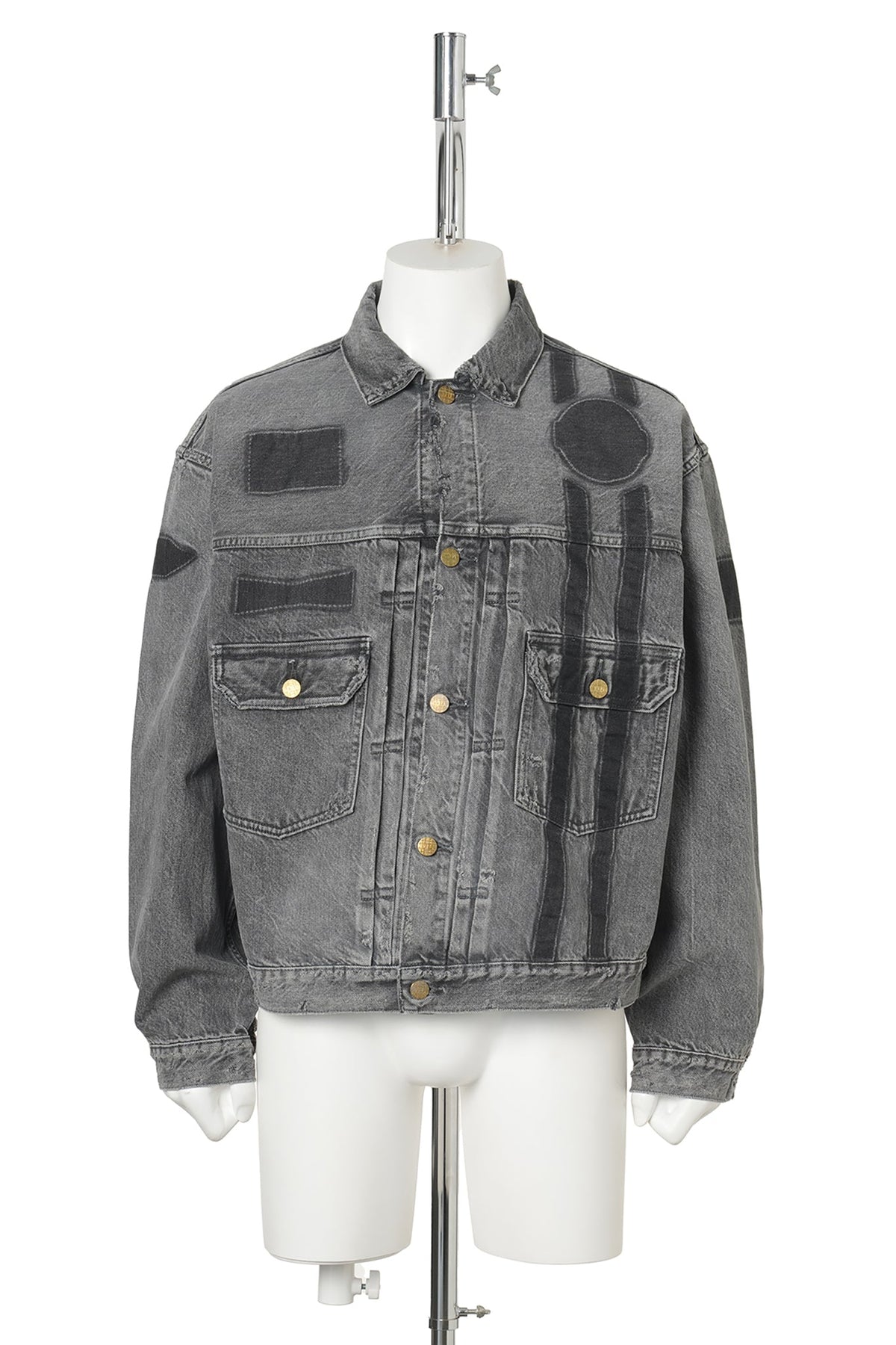 917 DENIM JACKET / 010:BLACK