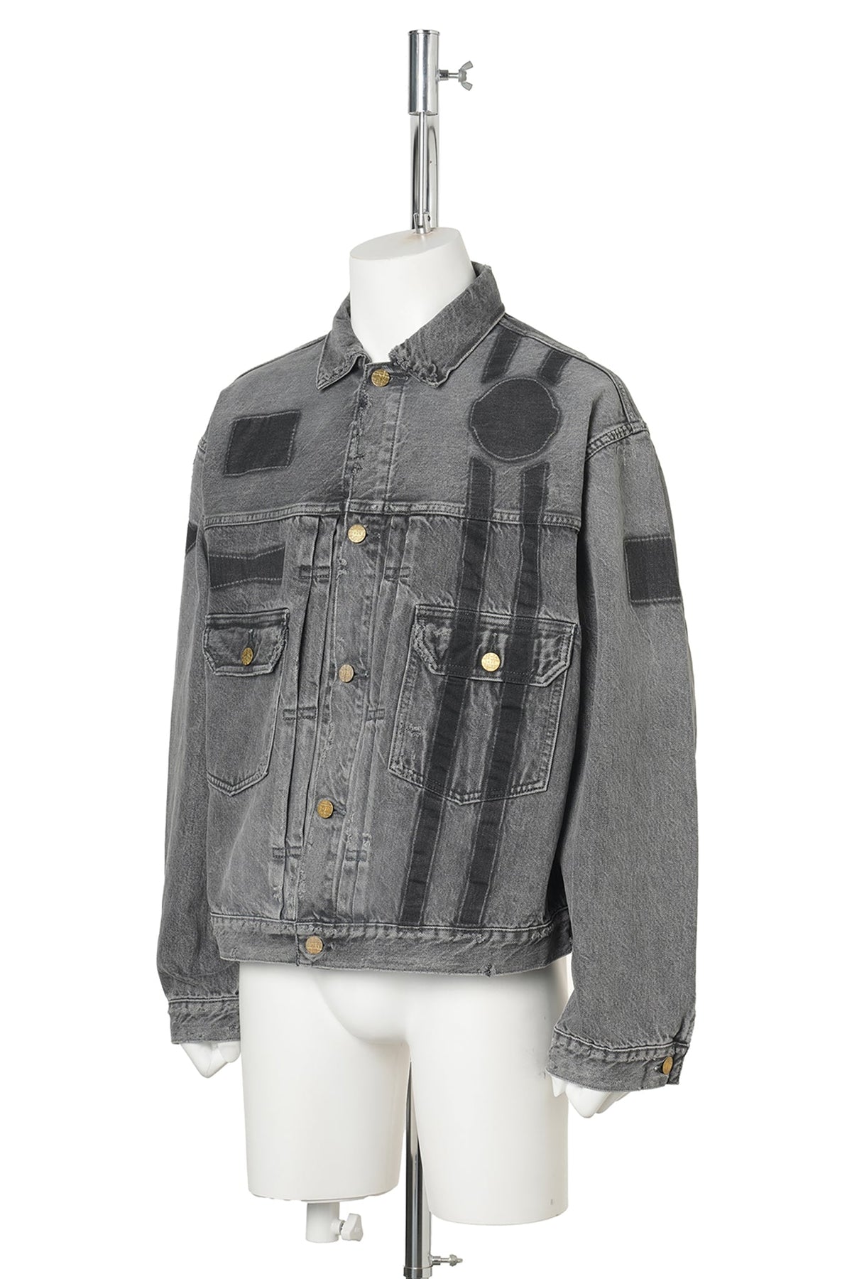 917 DENIM JACKET / 010:BLACK