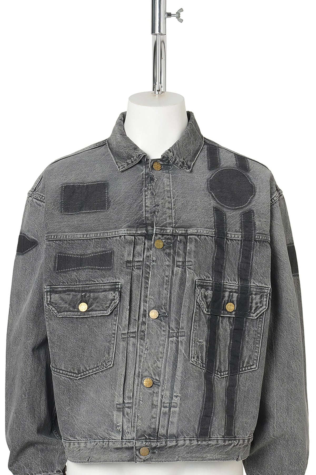 917 DENIM JACKET / 010:BLACK