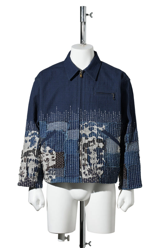 ZIP JACKET / 110:BLUE