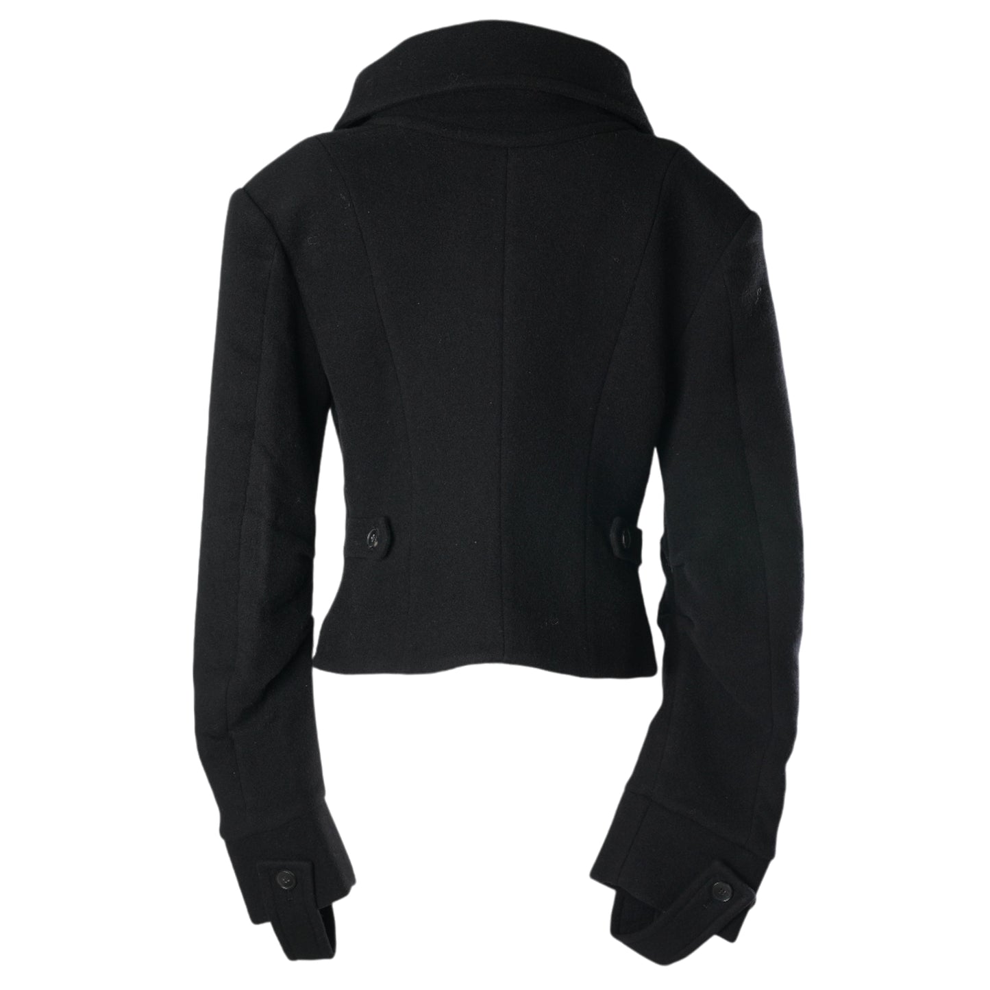 STAND COLLAR JACKET WOMEN / BLACK