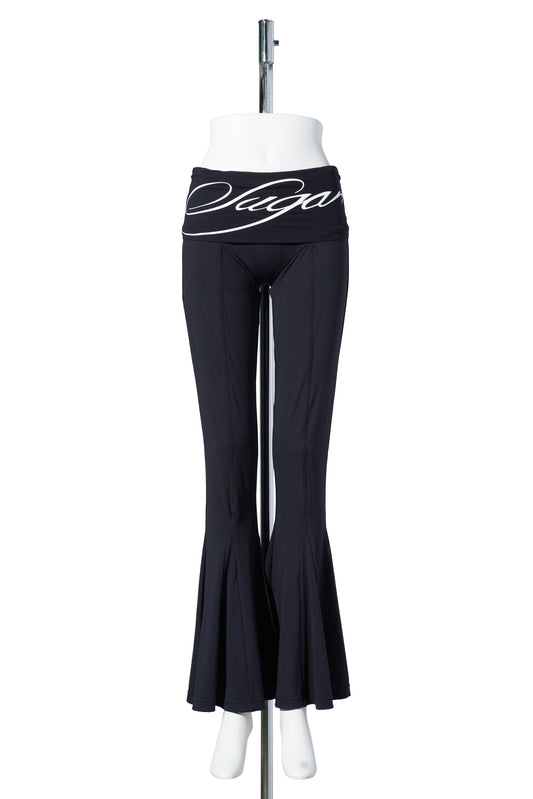 WOMEN POLYESTER PANTS / BLACK